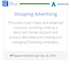 Google Shopping Certified