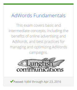 Adwords Fundamentals Certified